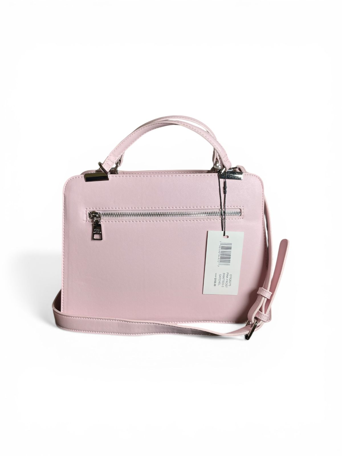 Bolso Satchel Steve Madden - ROSA Y NEGRO